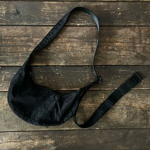 Baggu Nylon Mini Cresent Bag Black